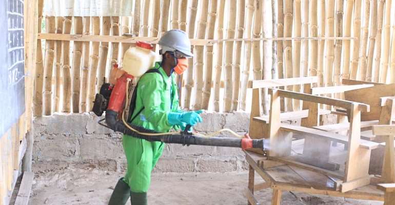 Central Region: Private schools undergo mass disinfection
