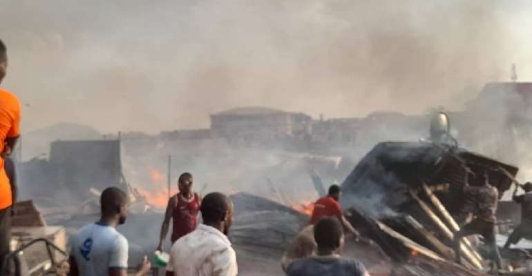 A/R: Relocate squatters at Dagombaline to stop recurring fire outbreaks – GNFS