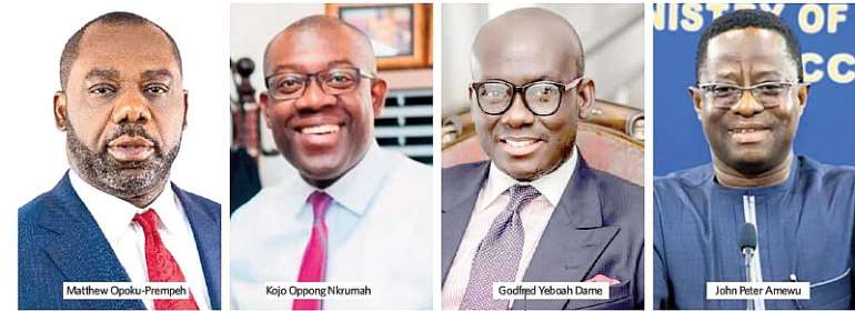Ministers’ list pops up, Akufo-Addo to drastically cut down ministers