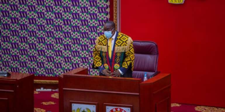 Bagbin meet leadership of Parliament today over chaotic inauguration