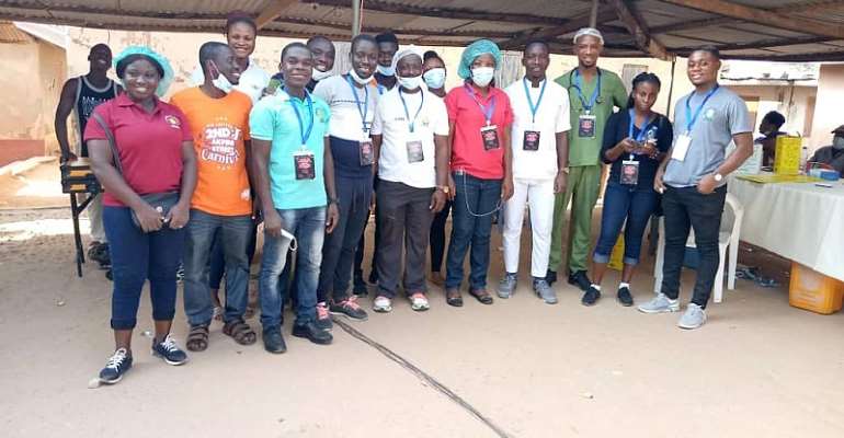 Kpando NDC Youth Wing support second J Health screening