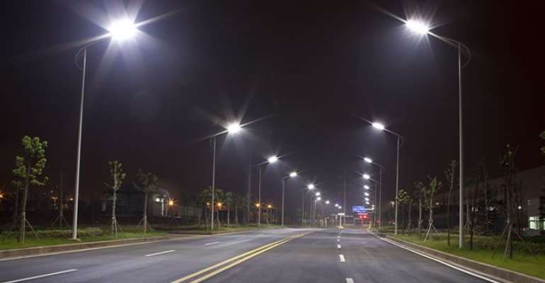 300 Street Lights Fixed At Abossey Okai Electoral Area