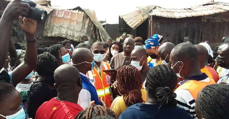 MASLOC To Support Victims Of Odawna Market Fire Outbreak