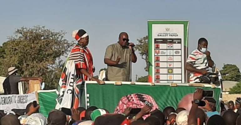 I'll Come And Complete Bolga-Bawku-Pulimakom Road Construction — Mahama