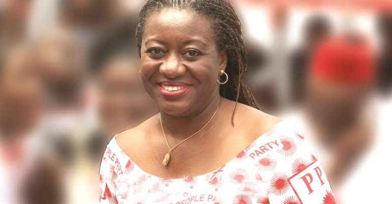 ‘I’m Your Own; Vote For Me’ – PPP's Brigitte Dzogbenuku To Residents Of Volta Region