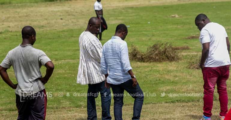 PHOTOS: Dreams FC Inspects Dawu Project Ahead Of Ghana Premier League Season