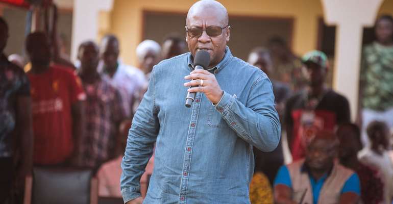 Akufo-Addo Is Democratic Dictator — Mahama