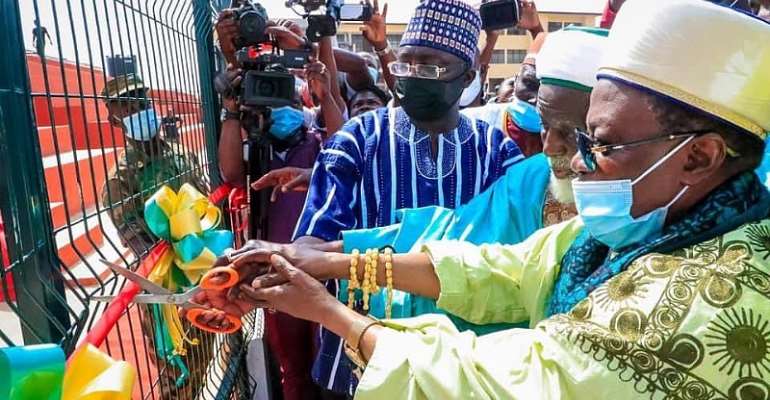 Bawumia Commissions Sheikh Sharubutu Sports Complex