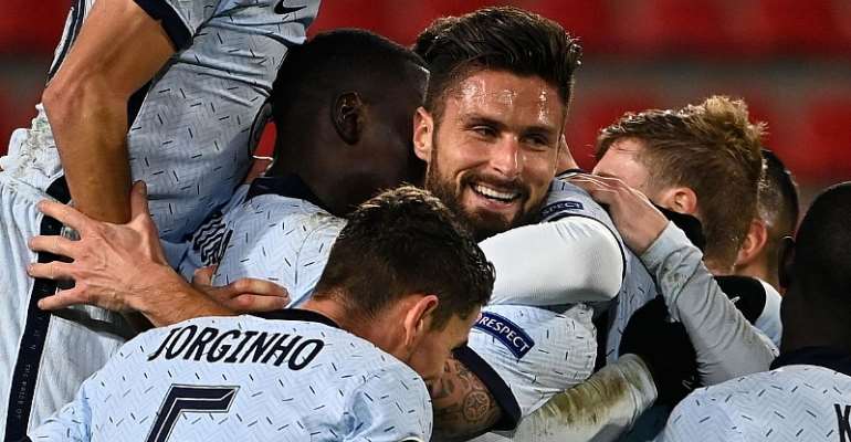 Olivier Giroud scored a late winner for Chelsea
Image credit: Getty Images