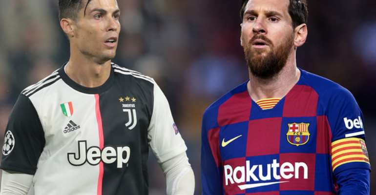 Ronaldo and Lionel Messi