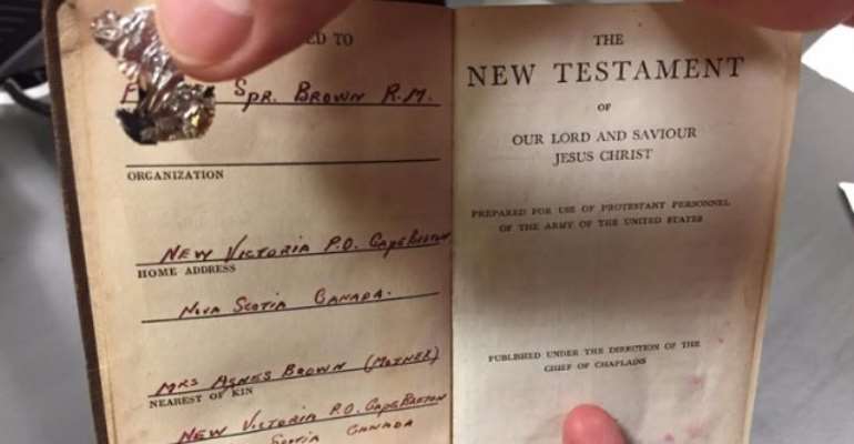 Bible Belonging To World War 2 Soldier Finds Its Way Home After Over 70 Years