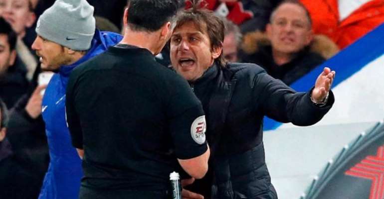 Conte Sent Off But Chelsea Beat Swansea