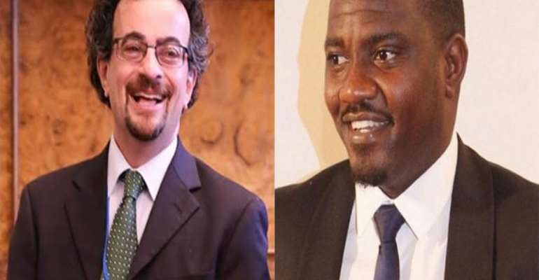 Jon Benjamin and John Dumelo