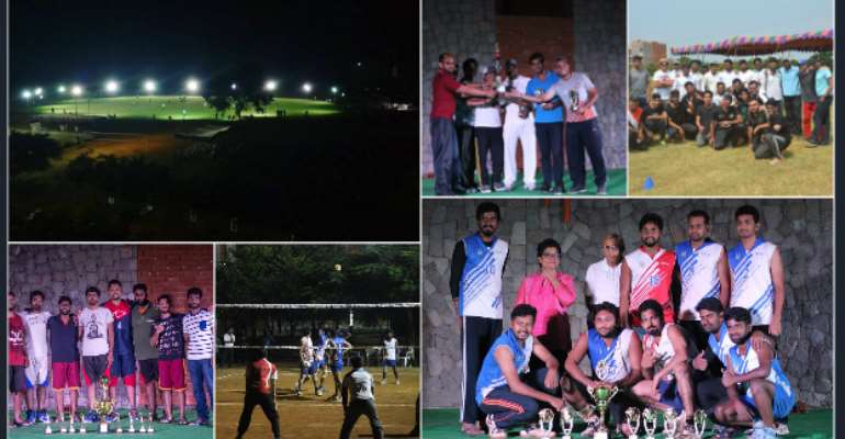At IMT Hyderabad campus, sports and fitness is a part of routine job.
