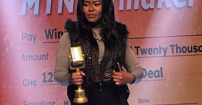MTN Hitmaker Season 9 winner Adepa
