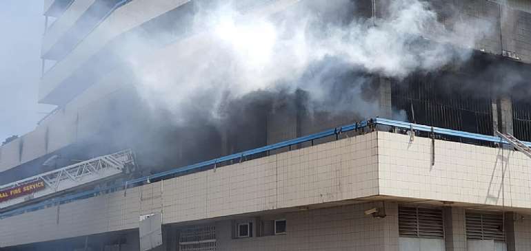 GCB Bank Shuts Down Kantamanto Branch After Saturday Fire