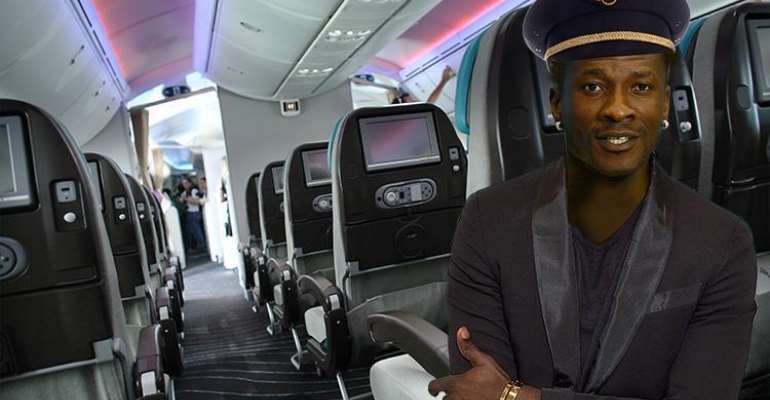 Ghana Captain Asamoah Gyan's Airline Business Will Start Next Year