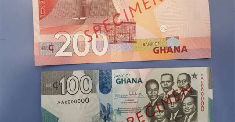 BoG Launches New Cash GH¢200, 100, 2 Cedi Coin