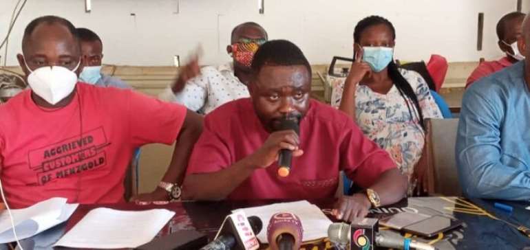 Special voting: Vote for Mahama – Menzgold customers beg Security Services personnel
