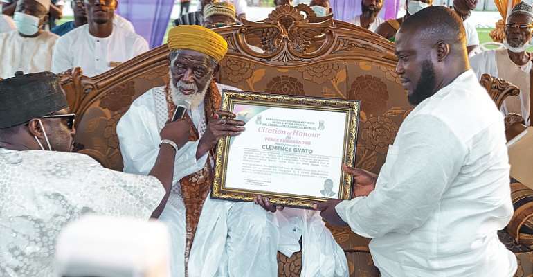 National Chief Imam names Clemence Gyato as peace ambassador