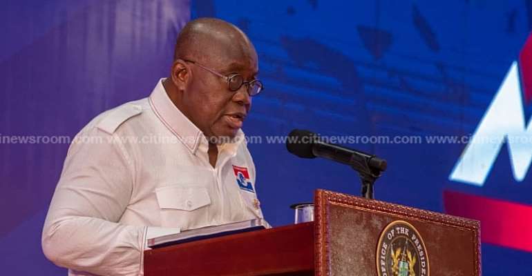 Consider my achievements and retain me – Akufo-Addo urges Ghanaians