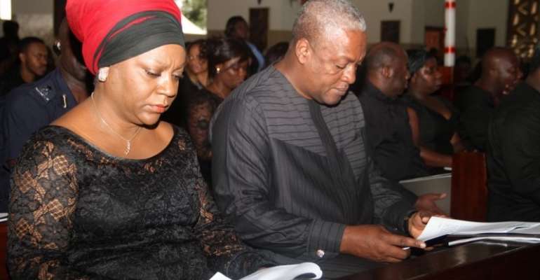 Valerie Sawyerr and Mahama