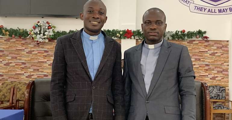 In Picture (left-right): Rev. Abraham Opoku-Baffour and Rev. Patrick Boatey