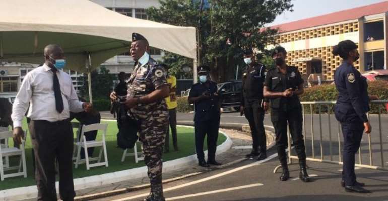 Election Petition: Heavy security presence at Supreme Court