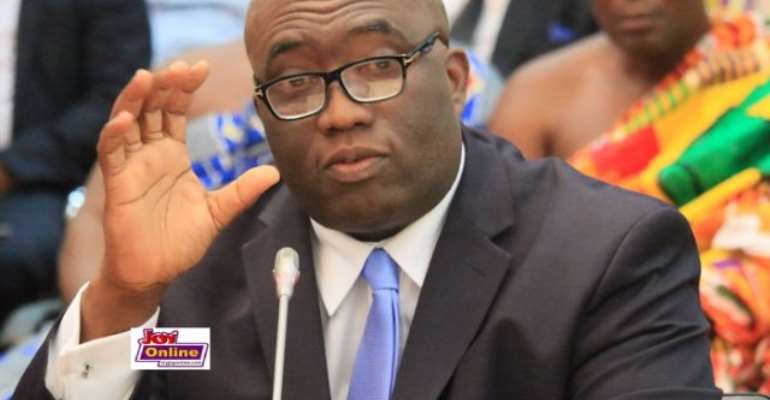 Railway Minister, Joe Ghartey