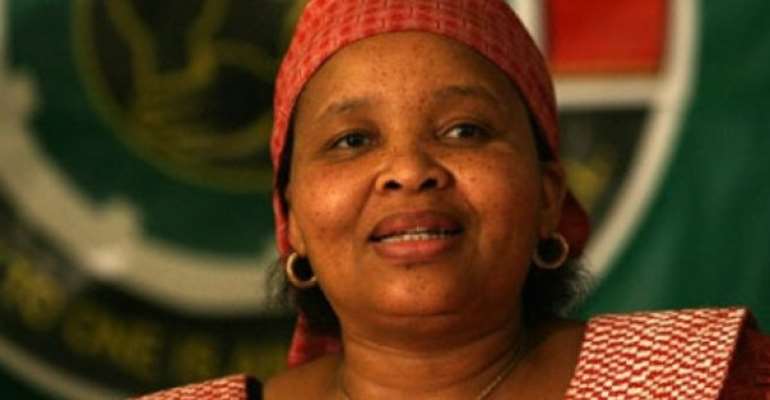 Foreign Minister Goodbyes Outgoing South Africa High Commissioner