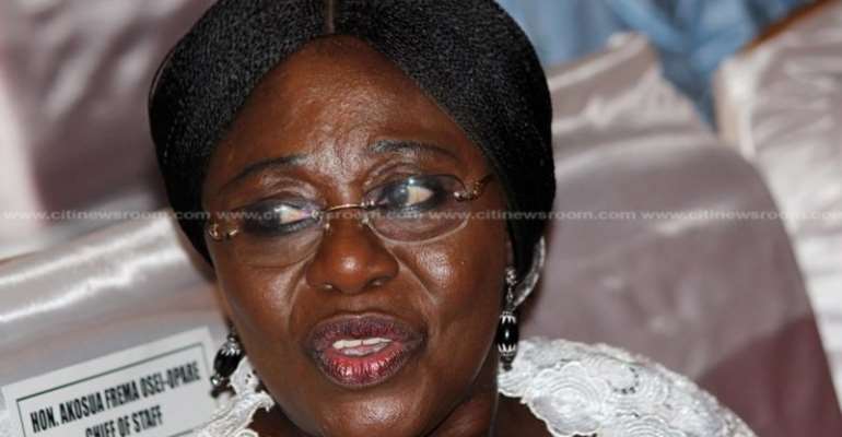 Frema Opare deserves to be retained as Chief of Staff