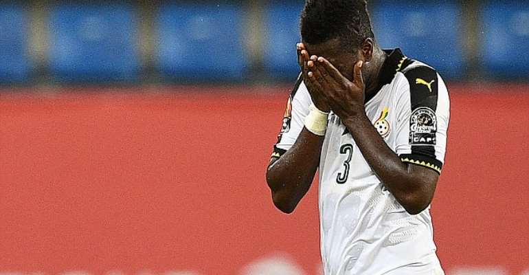 Asamoah Gyan Suffers Fresh Injury Ahead Of Egypt Clash