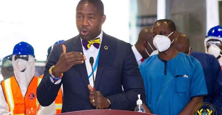 Okoe Boye reveals a possible reduction in COVID-19 test fee at KIA