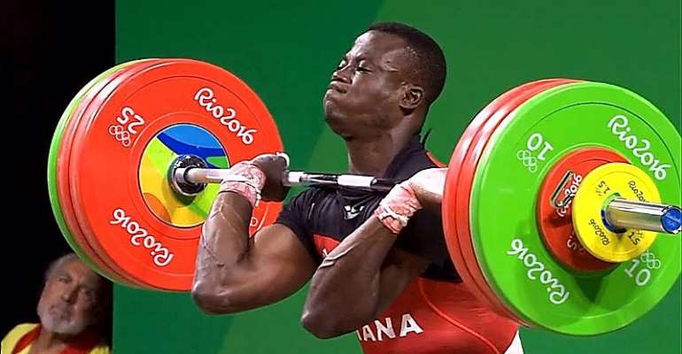Ghanaian Weightlifter Christian Amoah – Ranked 4th on the Commonwealth Games List of 25