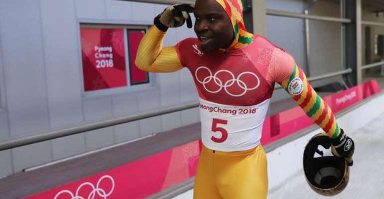 Akwasi Frimpong makes the finals in IBSF Inter Continental Cup after setting personal best time