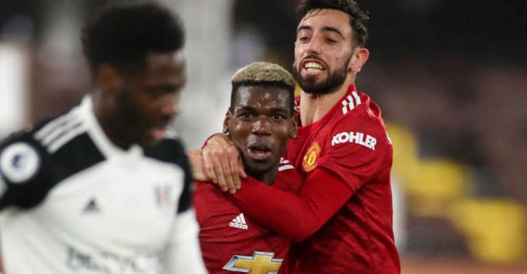 PL: Pogba fires Man Utd back to top with stunning winner against Fulham