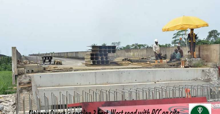 Citizens Quest impressed with the quality and pace of work at East-West Road