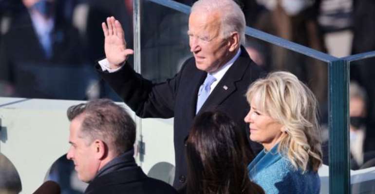 Biden sworn in as 46th US President