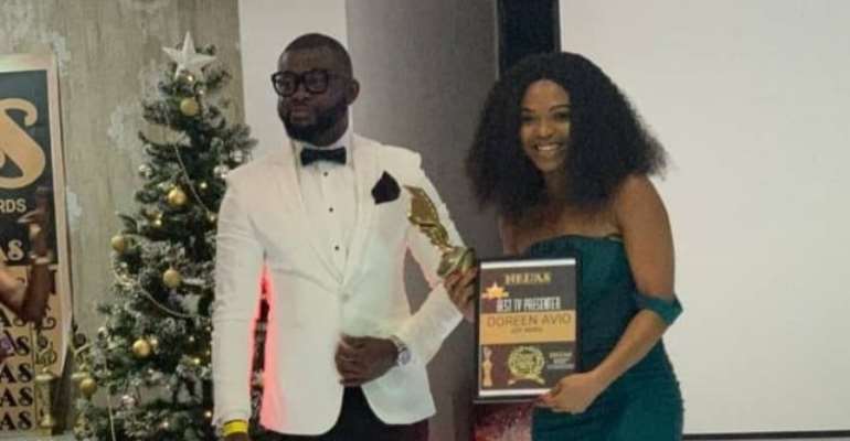 Adom FM, Doreen Avio, Sammy Flex, Others Win Big At Nollywood Entertainment And Leadership Awards