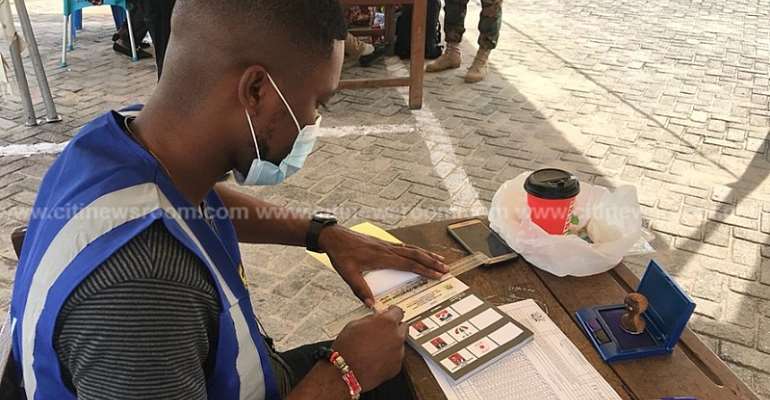 Special voting: Confusion over food nearly mars voting at Bortianor-Ngleshie-Amanfro