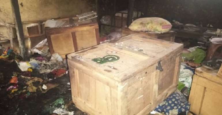 Fire ravages Suhum Islamic Girls Dormitory