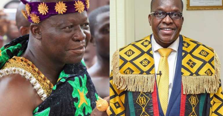 Bagbin meets Asantehene
