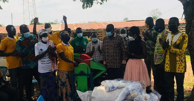 Atiwa East District Assembly makes donations towards the development of Agriculture