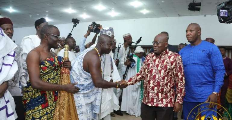 'Don't be used by irresponsible politicians for violence in 2020' - Akufo-Addo to Muslim youths