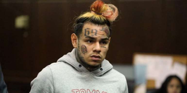 Rapper Tekashi 6ix9ine Sentenced To 2 Years In Prison