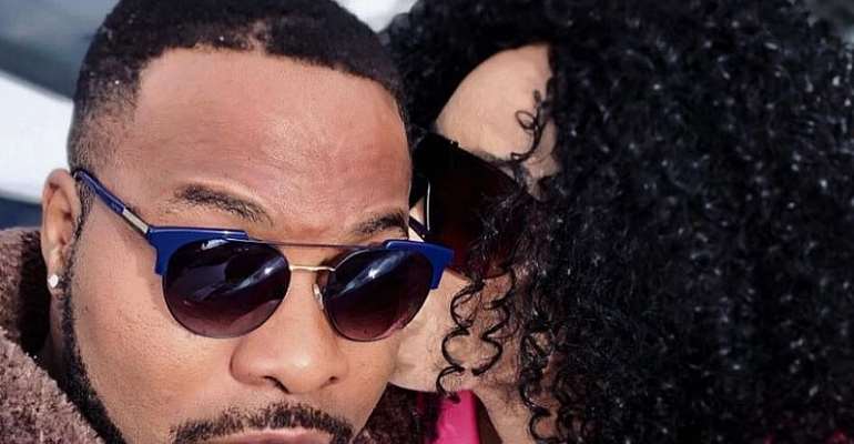Nollywod Actor, Bolanle Ninalowo All Loved up with Wife