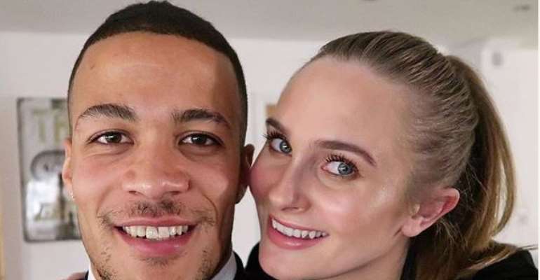 Super Eagles player, William Troost-Ekong Shares Cute Photos with Wife