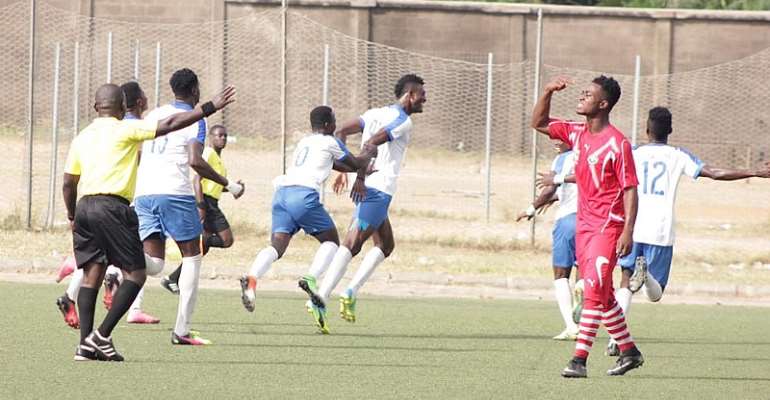 Greater Accra Division Two Middle League: Accra Lions Trounce R-Stake FC In Opener