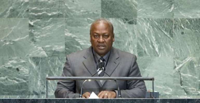 My UN appointment speaks volumes about Ghana's leadership - Mahama