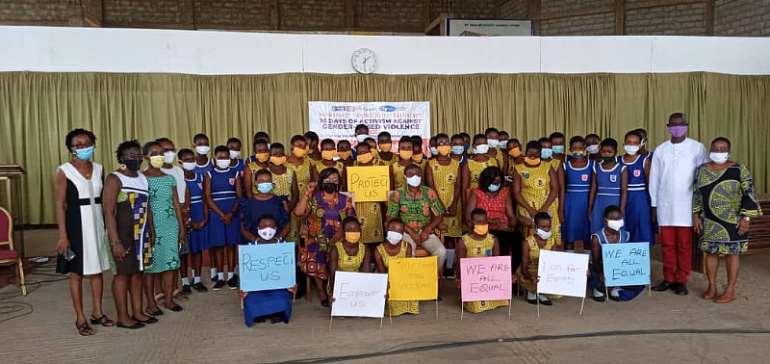WOMEC marks 16 days of activism against gender based violence in Kpone